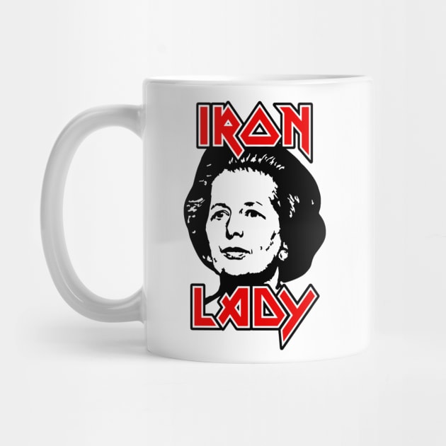 Margaret Thatcher Iron Lady by CultureClashClothing